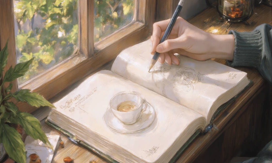 晨间素写：用每日5分钟素描重启感知力