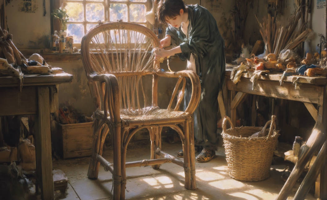 修复旧物的哲学：从一把破藤椅开始的生活修行